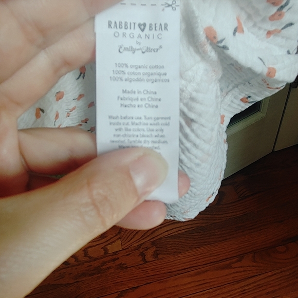 Rabbit Bear Organic Cotton Toddler Dresses - Picture 6 of 11